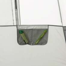 15' X 13' 8-Person Instant Hexagon Cabin Tent, 36.04 Lbs - Xám - Xem 7