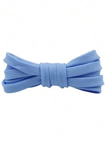 Classic Versatile Double-Layer Polyester Flat Shoelaces, Suitable For Casual Shoes, Sports Shoes, Sneakers