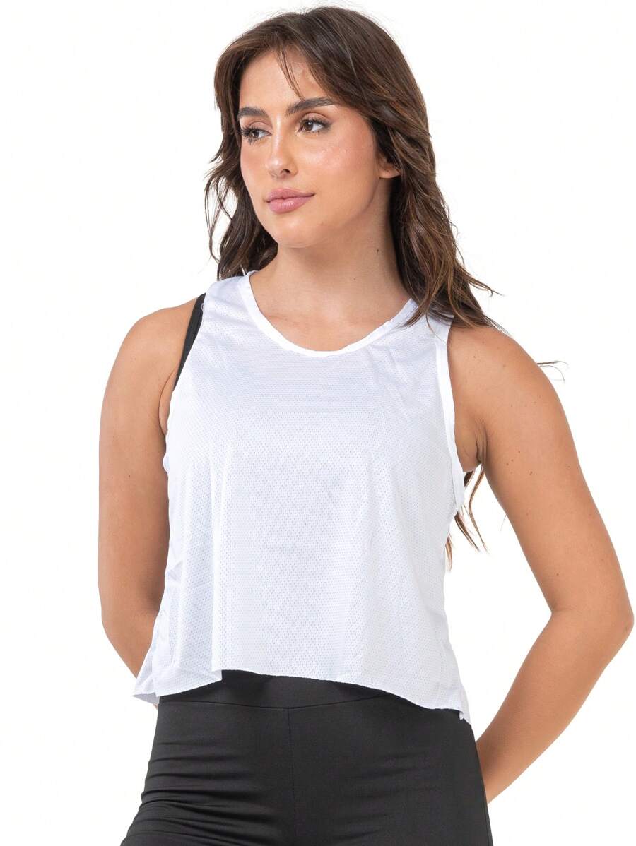 Women Basic Tops - Blanco - Ver 1
