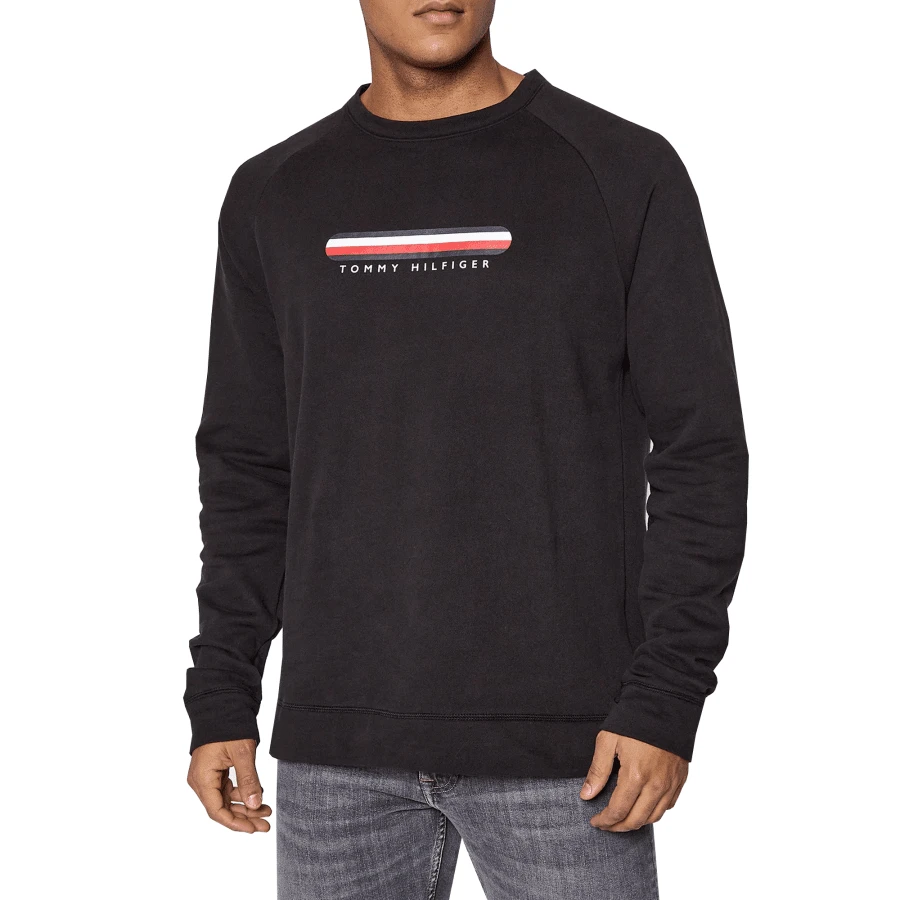Tommy Hilfiger TRACK TOP - Black - View 1