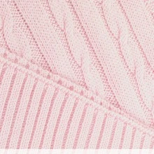 NTBAY 1 pieza Manta de tejido de punto 100% algodón puro - Manta tejida cálida y acogedora para cama, sofá, silla, sofá - Fácil de cuidar, lavable a máquina, decoración del hogar cómoda