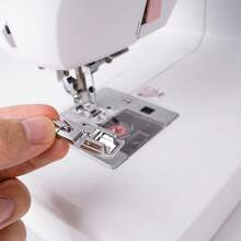 Set de 11 piezas de prensatelas para máquina de coser a presión tipo encaje para máquinas de coser de bajo vástago de marcas como Brother, Singer, Janome, Babylock, Kenmore