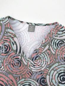 Maglietta da donna per infermiere, di alta qualità, con stampe, accessori, uniforme da dottore, maglietta da infermiera per l'ospedale, top da estetista