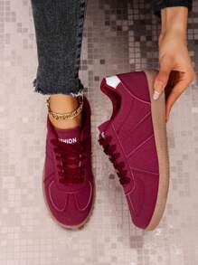 Women's Suede Leather Multi-Function Fashion Casual Flat Non-Slip Lace-Up Round Toe Rubber Sole Vintage Casual Sneakers, Comfortable Flat Everyday Wear