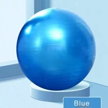 Bola Suíça Pilates Yoga Abdominais 65cm Sem bomba - Azul - Visão 4
