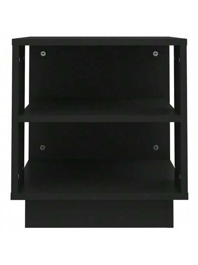 VidaXL Coffee Tafel 40x40x43 Cm Processed Wood Zwart view 6