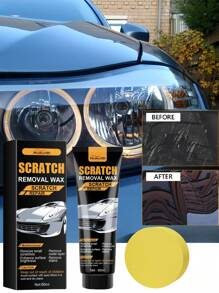 1pc Car Scratch Repair Paste Scratch Repair Car Paint Polishing Car Maintenance Antifouling Scratch Remover (New And Old Models Are Distributed Randomly) - Multicolor - View 10