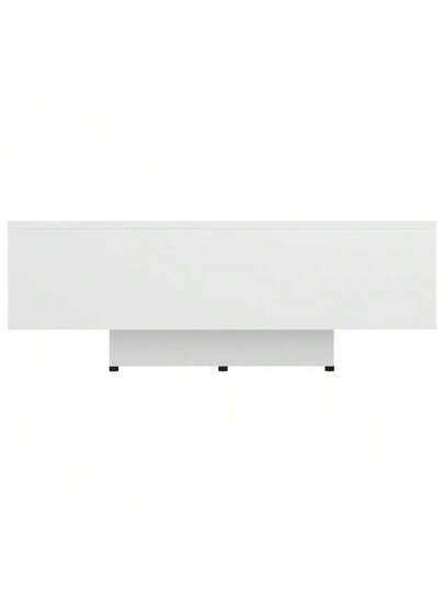 VidaXL Coffee Tafel 85x55x31 Cm Processed Wood Wit view 3