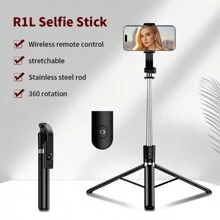 Wireless Phone Selfie Stick Multifunctional Live Broadcast Fill Light Shooting Foldable Integrated Three Legged Phone Holder