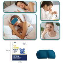 1 / 5/10 / 20 / 30 / 50PCS Blueberry Lutein Steam Heat Patch Eye Mask, Moisturizes The Eyes, Relieves Fatigue, Relaxes The Body And Mind, Suitable For Long-Term Use Of Electronic Products Such As Computers And Mobile Phones, Students With High Study And Work Pressure, Office Workers, Business Travelers, Tourists, And People Who Stay Up Late,School,Back To School,Travel,Travel Essentials,Home Essentials,Eye Mask,Sleep Mask - Green - View 6