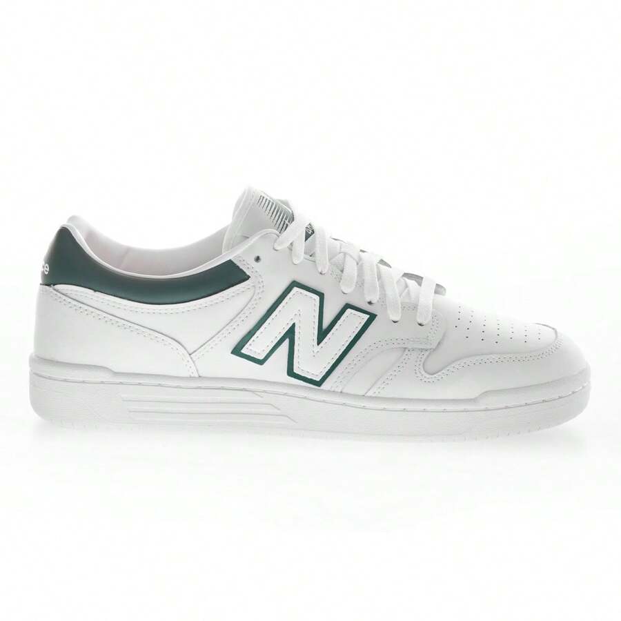 New Balance Unisex BB480 Shoes - White Timber Wolf - View 1
