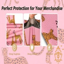 Jowlroel Poly Mailer 6x9Inch 200Pcs,10x13Inch 200Pcs,12x15.5 Inch 50/100 Pcs,14.5x19Inch 100pcs, Waterproof And Tear-Resistant Shipping Bags For Clothing, Strong Mailing Bags With Self-Seal, Cute Packaging Bags For Small Business - Animal Printed - 14.5x19吋100個 - 查看 8