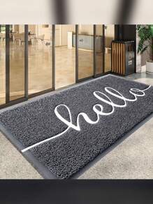 All-Weather Quick-Drying PVC Door Mat - Waterproof, Easy To Clean, Suitable For Indoor/Outdoor Entrances And Courtyards, Non-Slip, Durable, Suitable For High-Traffic Areas