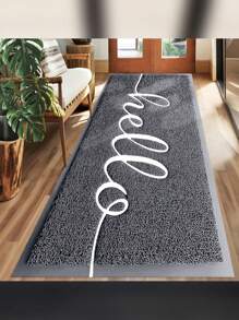 All-Weather Quick-Drying PVC Door Mat - Waterproof, Easy To Clean, Suitable For Indoor/Outdoor Entrances And Courtyards, Non-Slip, Durable, Suitable For High-Traffic Areas