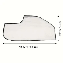 Transparent Waterproof Golf Bag Rain Cover - PVC Golf Cart Bag Protector, Full Zipper Waterproof, Foldable Dustproof Golf Bag Storage Cover, Anti-Static Golf Gear Accessory, Outdoor Sports Equipment, Golf Accessories, Keeps Dry And Protected: Golf Bag And Cart Waterproof Cover, Easy To Clean