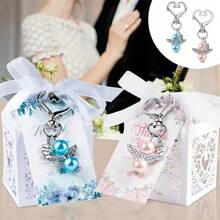 24 件礼品包括可爱天使钥匙扣生日派对礼品婚礼礼品情人节