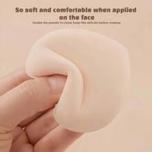 1/2/5/6/10pcs Hydrophilic Polyurethane Makeup Sponge Set, Cotton Soft Powder Puff, Suitable For Face, Foundation And Concealer Blending Tool, Multi-Functional Dry/Wet Use, Unisex