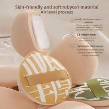 1/2/5/6/10pcs Hydrophilic Polyurethane Makeup Sponge Set, Cotton Soft Powder Puff, Suitable For Face, Foundation And Concealer Blending Tool, Multi-Functional Dry/Wet Use, Unisex
