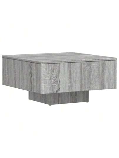 VidaXL Coffee Tafel 60x60x31.5 Cm Processed Wood Grijs Sonoma Oak view 7