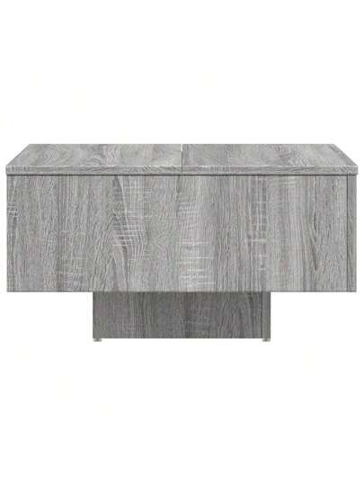 VidaXL Coffee Tafel 60x60x31.5 Cm Processed Wood Grijs Sonoma Oak view 6