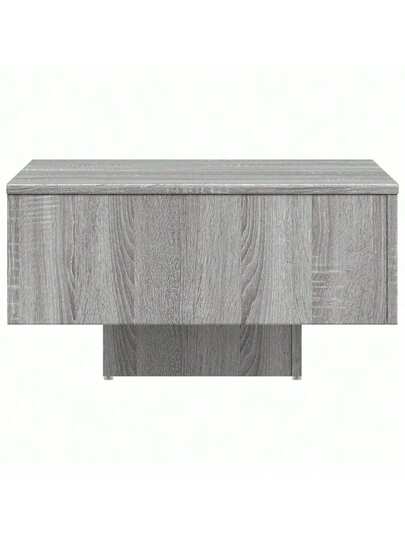 VidaXL Coffee Tafel 60x60x31.5 Cm Processed Wood Grijs Sonoma Oak view 5