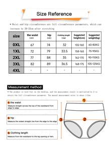 4 pièces, Culottes noires grande taille à taille haute et élastique pour femmes, culottes grande taille à taille haute confortables et respirantes à enveloppement complet, culottes triangulaires plus grandes et plus larges pour morphologies généreuses, modèles classiques de culottes triangulaires à double processus de verrouillage, ensemble de culottes grande taille