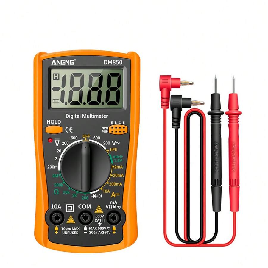 DM850 1999 Counts Digital Multimeter Eletric Professional Automatic ...