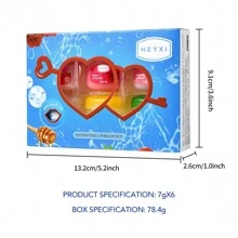 HEYXI 4件/6件/8件润唇膏套装保湿补水唇膜套装滋养防裂淡化唇纹圣诞礼物情人节礼物秋冬 - 彩色 - 查看 7