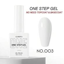 3-in-1 Gel in einem Schritt (ohne Top- und Basislack erforderlich) 27 Farben Serie 15ml Gel-Nagellack Set mit Herbstglanz Finish, halbpermanent, Glitzer, Pailletten Nagellack Set Kit, Softening UV-Lack für Maniküre, Nageldesign, einfarbig in einer Flasche