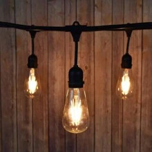 Lâmpada LED retrô de 6 peças E27 ST64