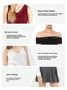 36/64/72/180pcs Of Top -Not -Skid Double -Sided Tape, Clothes, Shirts, Evening Dresses, Riot Exposure, Stickers, Shirts Leading Off -Chest Double -Sided Transparent Tape, Wearing Skirts To Prevent Light Hidden Stickers, Mild Skin And Fabrics, Color, Color, Color, Color, Color, Color Transparent Tape, Non -Slip, Fashion, Clothing And Body Tape, Ladies And Clothing Tape, Mild Body Tape, Powerful Viscous Fabric Tape Fashion Tape Summer Cooling,Beach,Travel