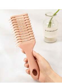 1 PIEZA Peine para definición y peinado del cabello, peine de masaje para pelucas y cabello liso, peine multifuncional para el hogar, sin tirones de cabello, sin miedo a los nudos, peine de masaje con cojín de aire para peluquería, se adapta a cualquier estilo de cabello de mujer