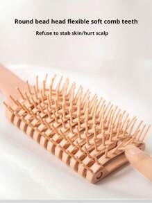 1 PIEZA Peine para definición y peinado del cabello, peine de masaje para pelucas y cabello liso, peine multifuncional para el hogar, sin tirones de cabello, sin miedo a los nudos, peine de masaje con cojín de aire para peluquería, se adapta a cualquier estilo de cabello de mujer