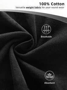 Women'S Vintage-Inspired Cactus Club Graphic T-Shirt, Cotton Blend Crew Neck Tee, Casual Knit Fabric Top With Geometric Applique, For All Seasons - Black - View 3