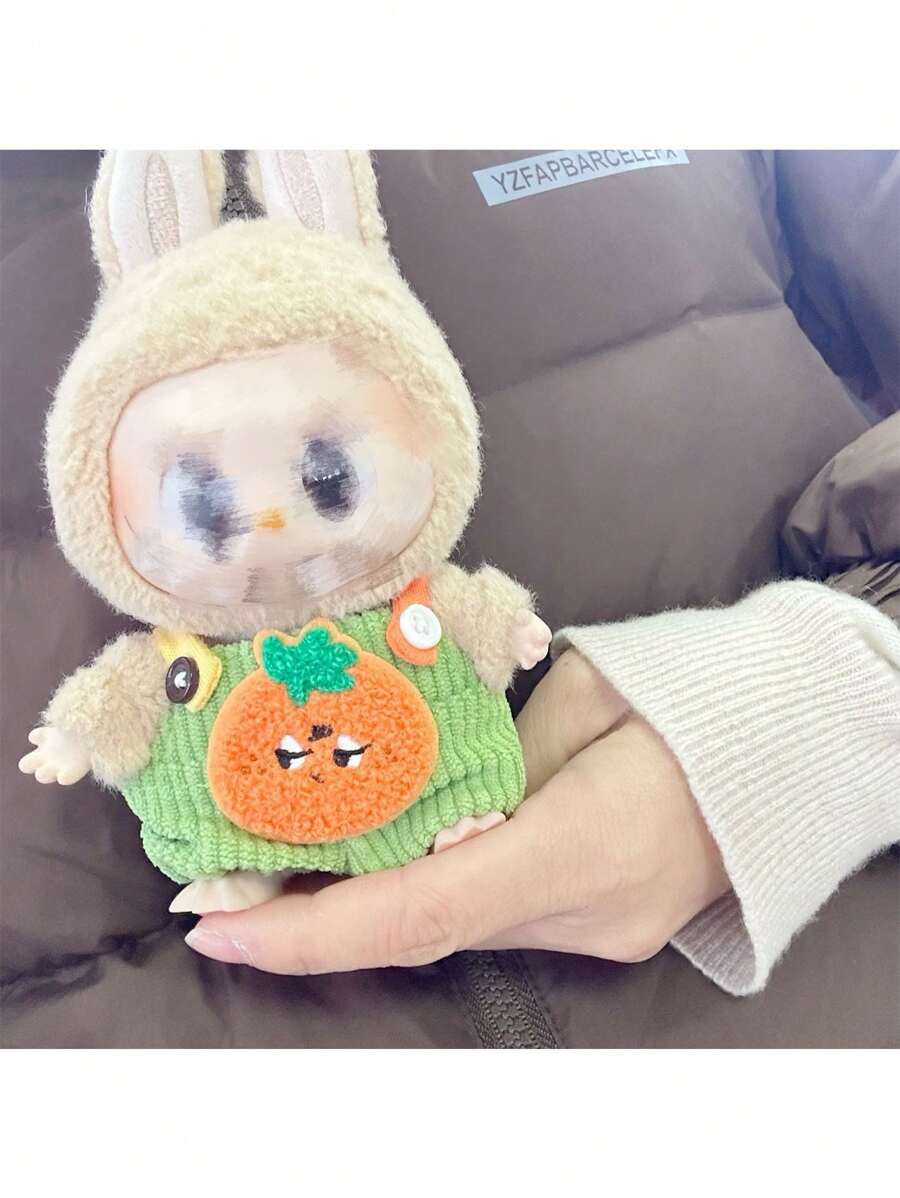 O³ Puppenkleidung Für 17cm Labubu - Outfit Set In Dark Blue