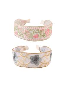 1/2pcs Elegant Embroidered Floral Headbands, Lace Headbands, Oversized Headpieces, Versatile Women Headbands, Simple Fabric Wide-Edge Headwraps Hairpins Hair Accessories,Hair Accessory,Hair Accessories,Hair Accessories For Women,Fall,Travel,Hair Tools,Accessories Women,Hair Stuff,Fall,Hair,Hair Accessories,Hair Accessories For Women,Travel,Hair Accessories,Accessories Women,Hair Accessory,Hair Accessories Women,Hair Tools,Hair Stuff,Stuff,Beauty Accessories,Gifts,Travel,Gifts For Women,Hair Stuff,Stocking Fillers,Stocking Stuffers For Women,Stocking Fillers Women,Christmas Gifts,Christmas Stocking Fillers,Gifts For Women,Stocking Stuffers For Adults,Stocking Fillers For Adult,Hair Stuff,Women's Accessories,Stocking Stuffer,Coming-Of-Age Hair Accessory,Christmas Hair Accessories,Gift Ideas For Women,Beauty Stocking Fillers - Multicolor - View 9