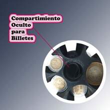 Contador Organizador de Monedas para Portavasos del Auto - Negro - Ver 4