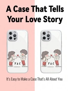 [Custom] DIY Phone Case With Letter Customization, ShellMingle Phone Case Compatible With Iphone 16/16Plus/16Pro/16ProMax, IPhone 15/15Plus/15Pro/15ProMax, IPhone 14/14Plus/14Pro/14ProMax, IPhone 13/13Pro/13ProMax, IPhone 12/12Pro/12ProMax, IPhone 11/11Pro/11Pro Max, IPhone X/XS/XR/XS Max, IPhone 7/8, 7 Plus/8 Plus, IPhone 6/6S, High-Definition Printing, Tempered Glass Phone Case, Anti-Drop, Birthday Gift, Holiday Gift, Valentine's Day Gift