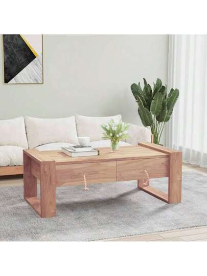VidaXL Coffee Tafel 110x60x40 Cm Solid Teak
