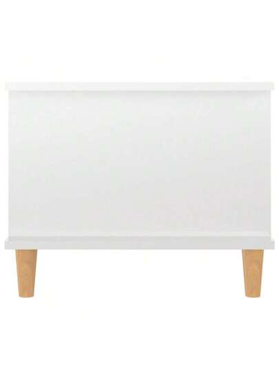 VidaXL Coffee Tafel 90x50x40 Cm Processed Wood High Gloss Wit view 7