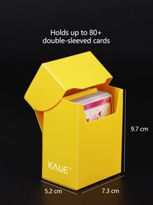 KAUE Mtg Card Box Card Organizer For Cards Magic, Stackable, Multi-Color - Multicolor - View 8