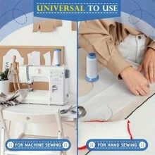 1/2/6 Pieces Of Invisible Transparent Monofilament Thread, Nylon Thread Strong For Hanging Decoration, Handmade, DIY, Sewing, Quilting, Dresses, Sequins, Beads, Fishing Line, Kites - Multicolor - View 8