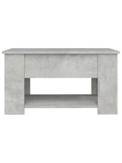 VidaXL Coffee Tafel 79x49x41 Cm Processed Wood Concrete Grijs view 6