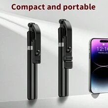 Wireless Phone Selfie Stick Multifunctional Live Broadcast Fill Light Shooting Foldable Integrated Three Legged Phone Holder