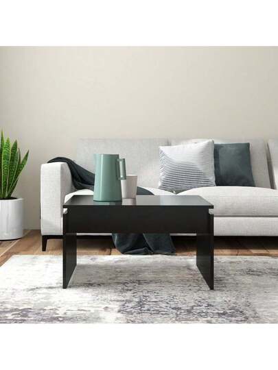 VidaXL Coffee Tafel 68x50x38 Cm Processed Wood Zwart view 3