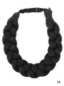 Elegant Adjustable Fishbone Hair Braid Headband - Synthetic Hair Accessory For Women Girl, Perfect For Parties & Everyday Wear - Multicolor - View 19