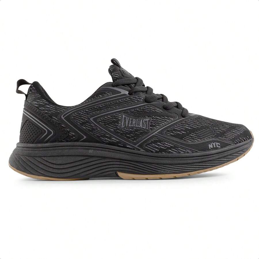 Everlast Max Unisex Sneakers 100% ORIGINAL With INVOICE And WARRANTY - PRETO / GRAFITE - View 1