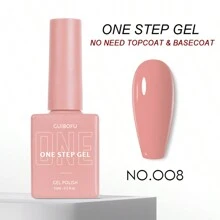 3-in-1 Gel in einem Schritt (ohne Top- und Basislack erforderlich) 27 Farben Serie 15ml Gel-Nagellack Set mit Herbstglanz Finish, halbpermanent, Glitzer, Pailletten Nagellack Set Kit, Softening UV-Lack für Maniküre, Nageldesign, einfarbig in einer Flasche