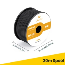 Paracord 550 4mm 7-Strand Cores Type III Polyester Rope Parachute Cord For Outdoor, Camping, DIY Crafts - Multicolor - View 5