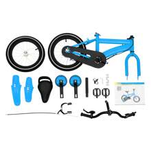 kangten 14" Kinderfahrrad Fahrrad Jungen 14 Zoll Fahrrad Mädchenfahrrad Rad Bike Unisex Multifunktionales Fahrrad Mit Stabilisator
